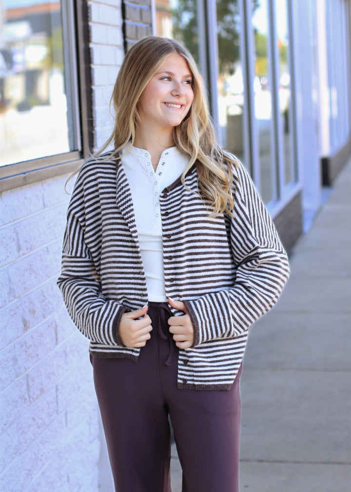 Dark Roast Cardigan