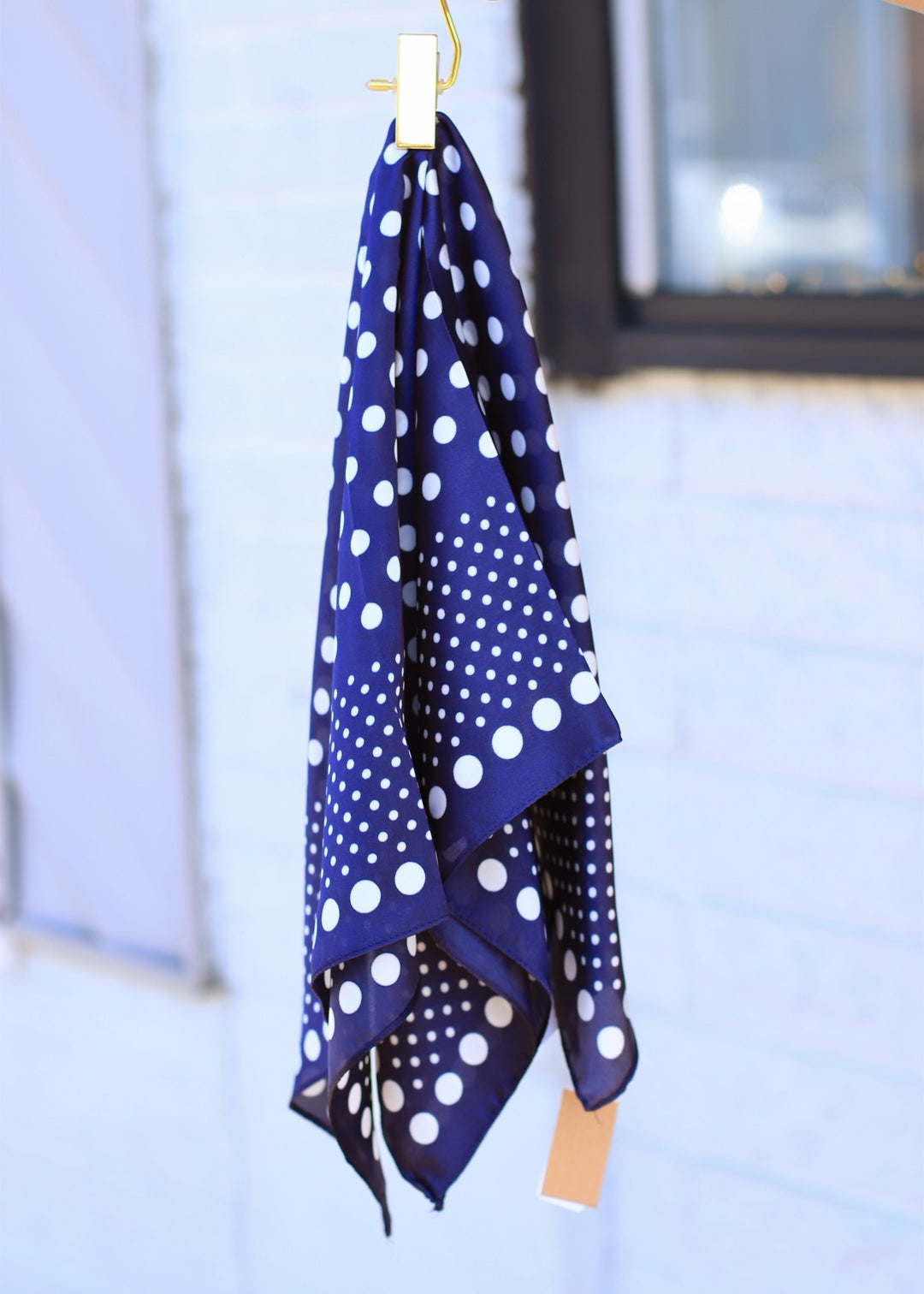 Light Paisley Design Square Bandana Scarf