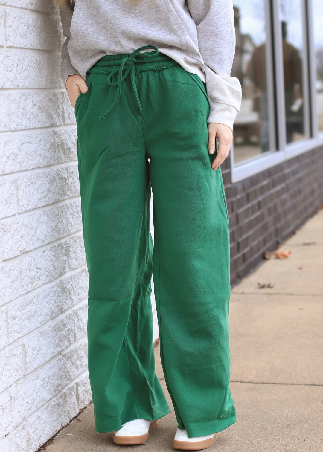 DOORBUSTER The Nest Lounge Pant - Dark Green