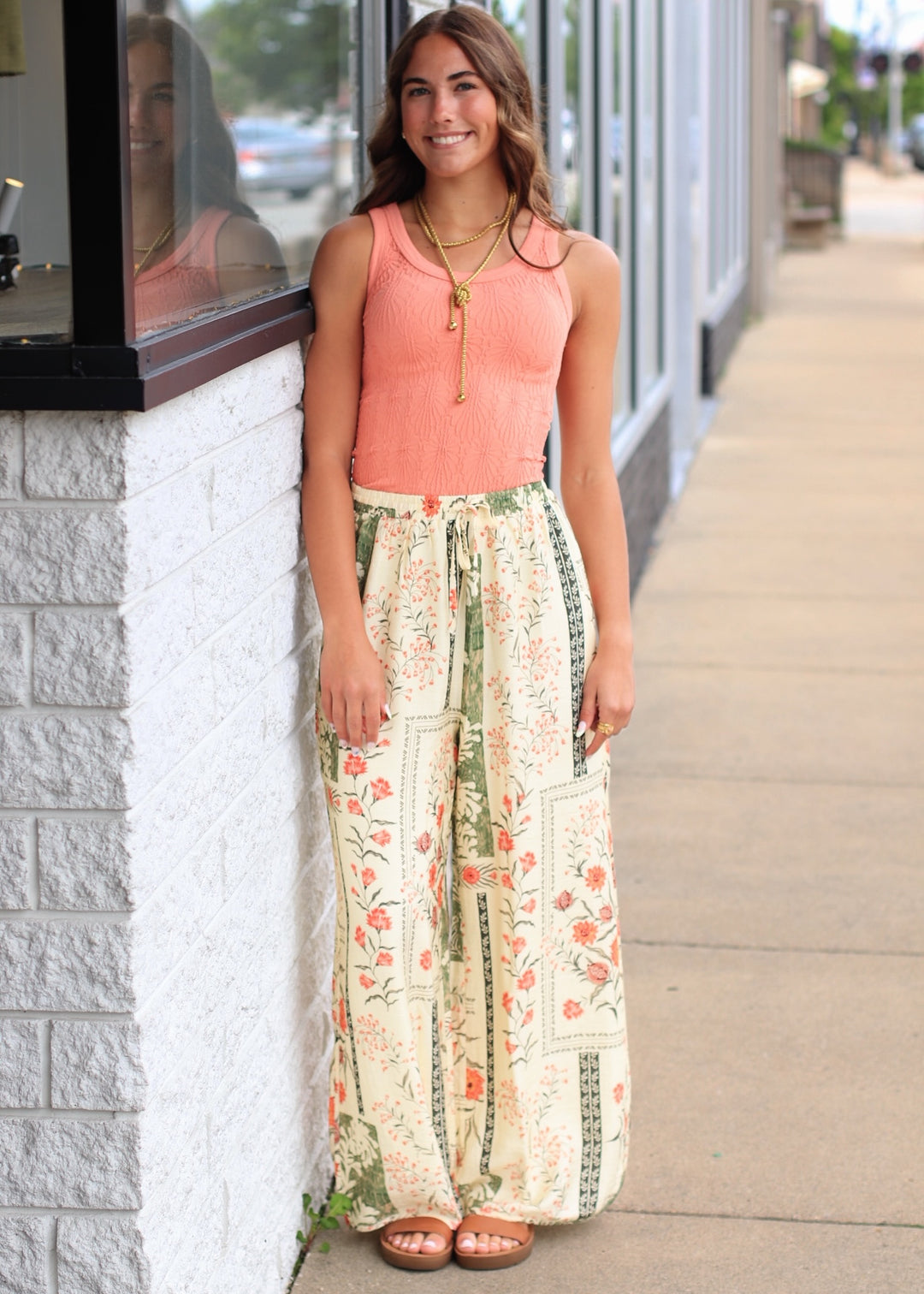 Reversible Lace Textured Tank Top