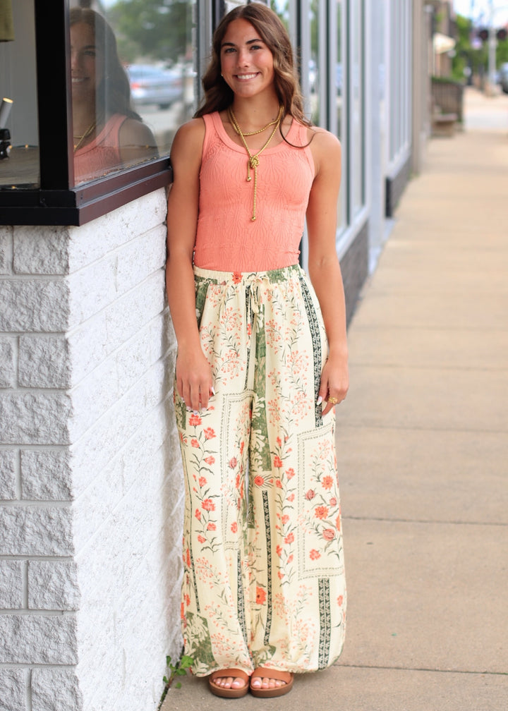 Reversible Lace Textured Tank Top