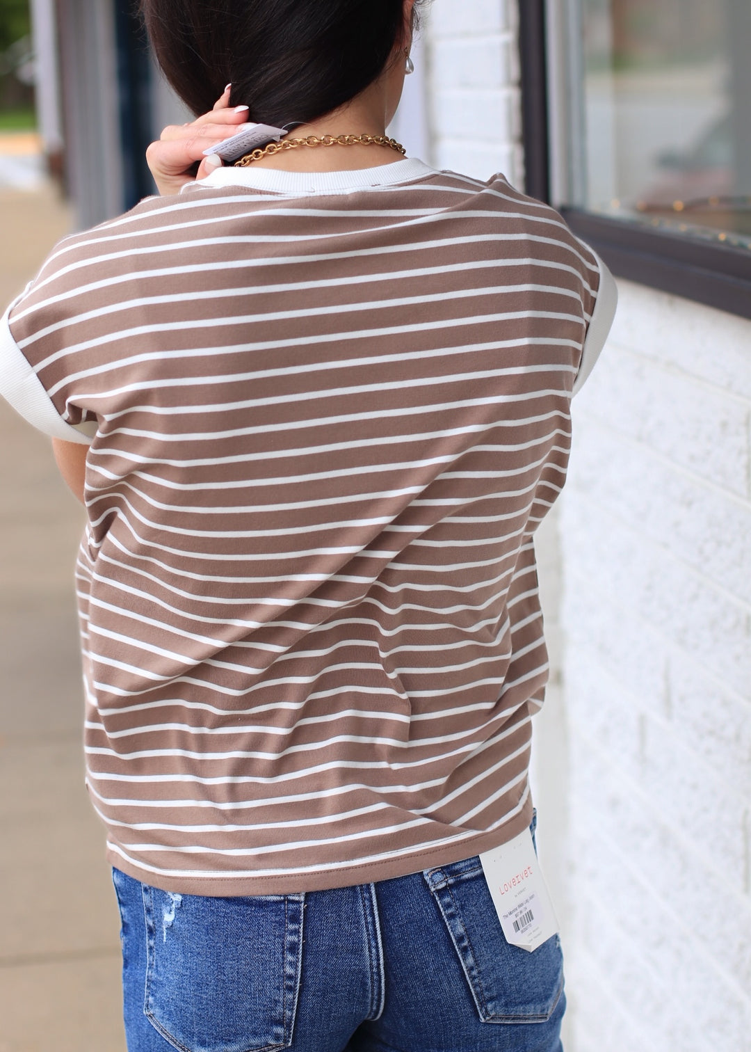 The Hadley Stripe Tee