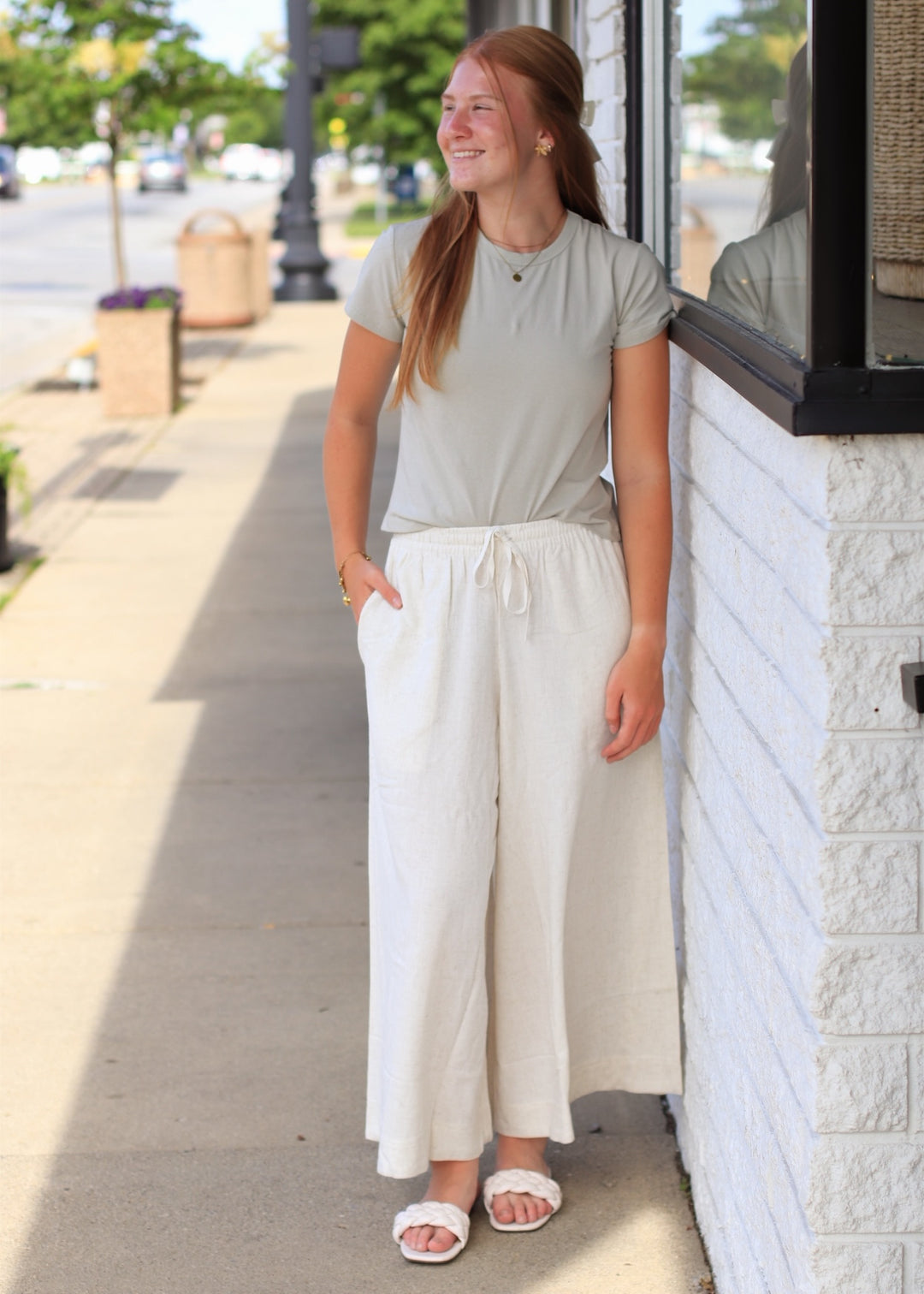 The Sandy Shore Palazzo Pants
