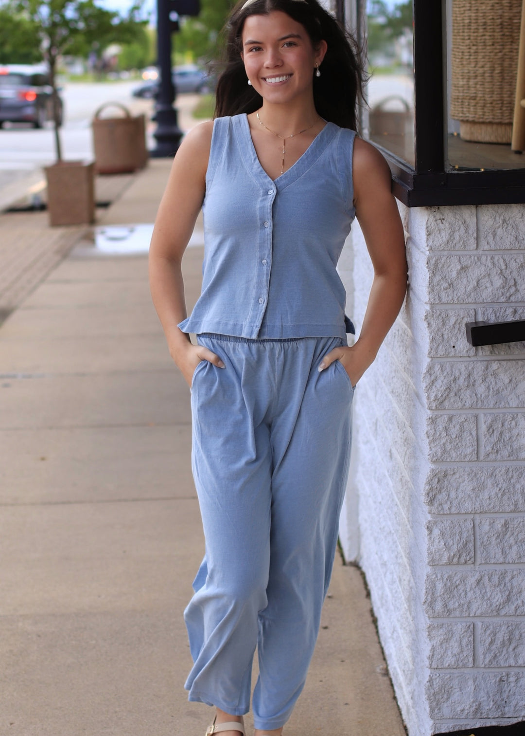 The Off-Duty Denim Pants
