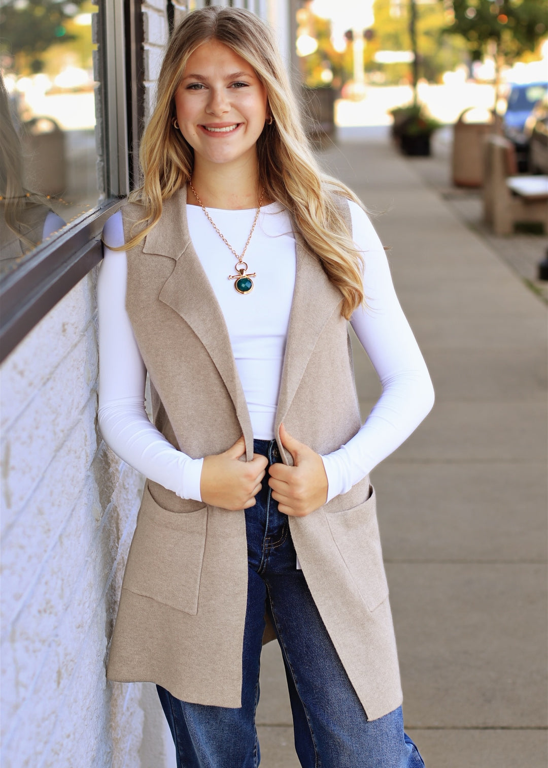 The Ellington Vest Cardigan