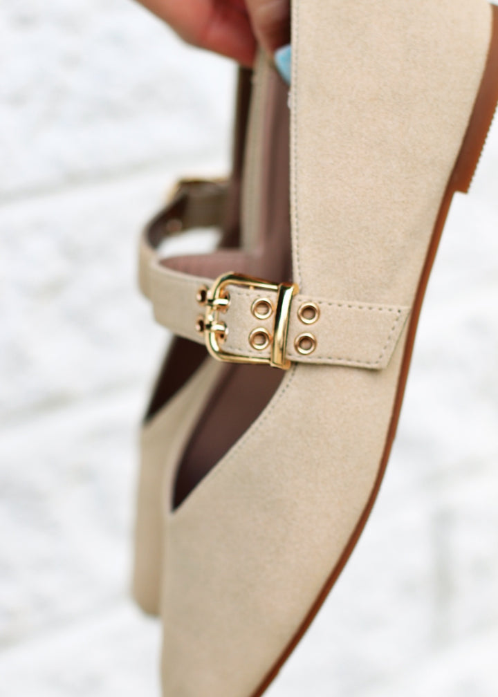Joan Flats in Oatmeal