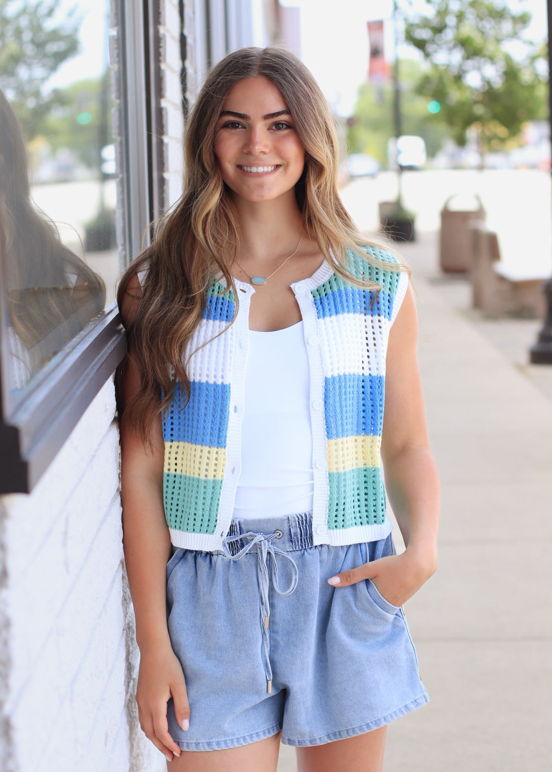 The Summer Mosaic Top
