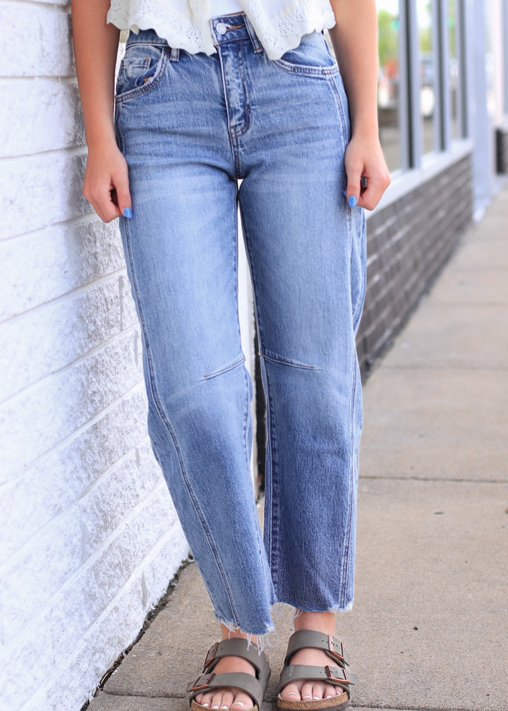 The Mercer Barrel Jean