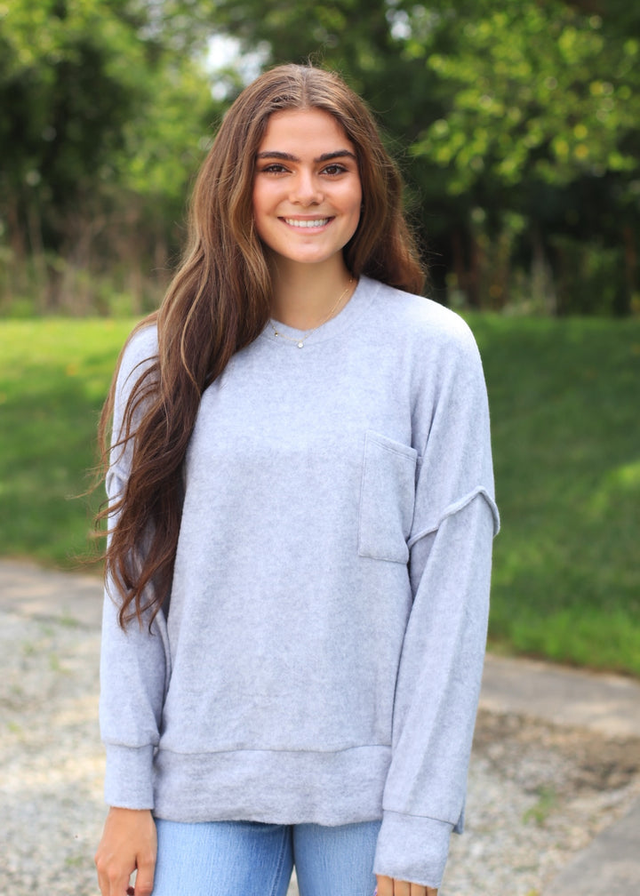 Heather Grey Cozy Melange