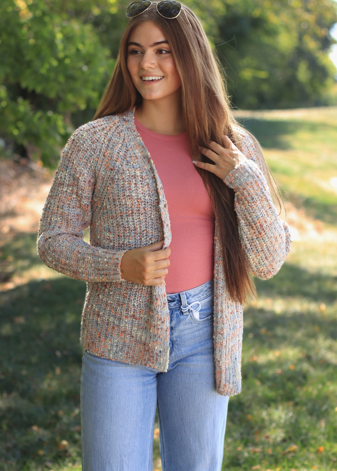 Confetti Drift Cardigan