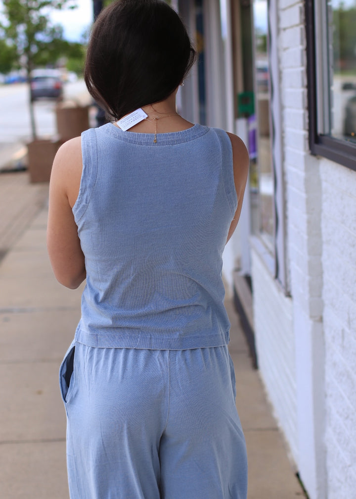 The Off-Duty Denim Pants