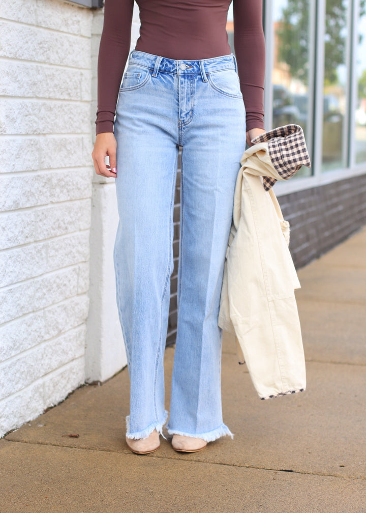 Comet High Rise Trouser Denim Jeans