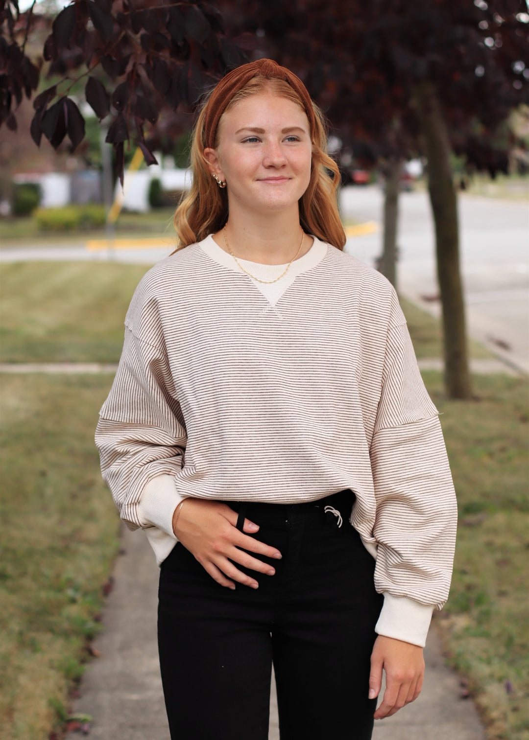The Ecru Camel Pullover