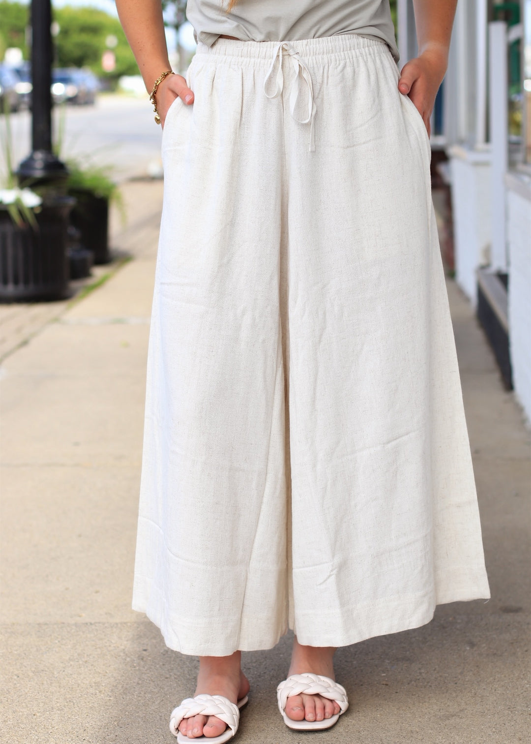 The Sandy Shore Palazzo Pants