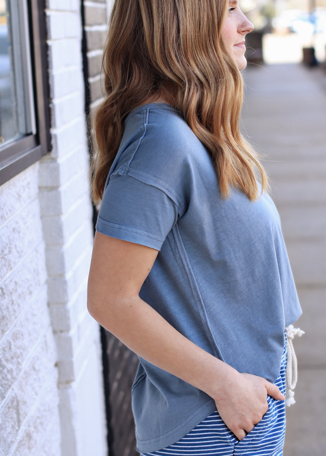 The Slate Essential Seam Top
