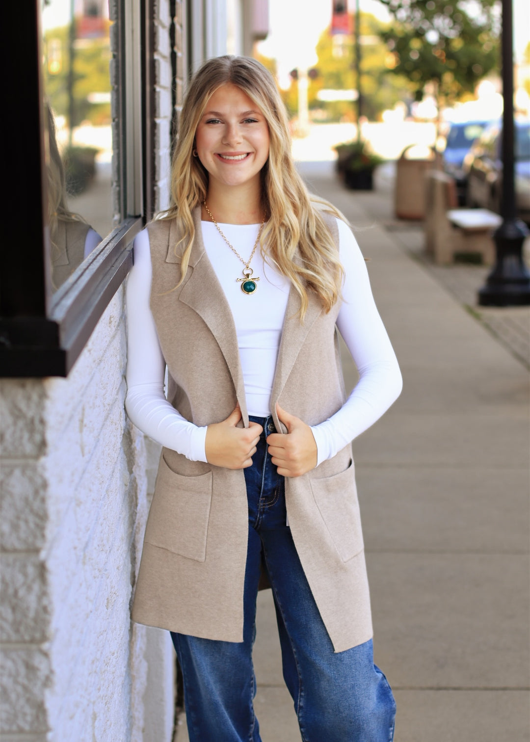 The Ellington Vest Cardigan