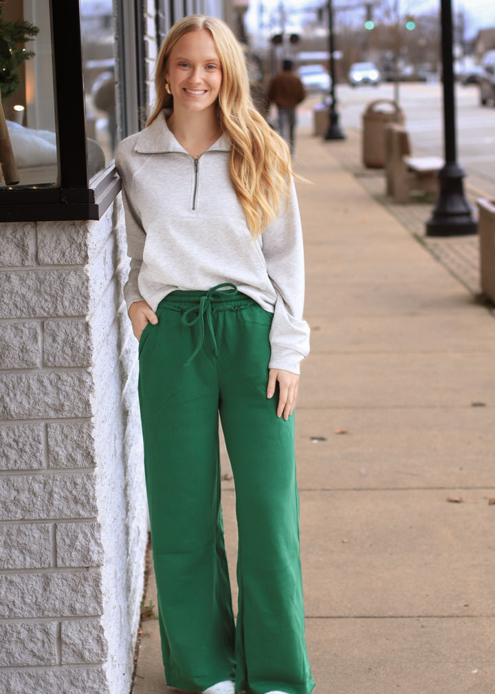 DOORBUSTER The Nest Lounge Pant - Dark Green
