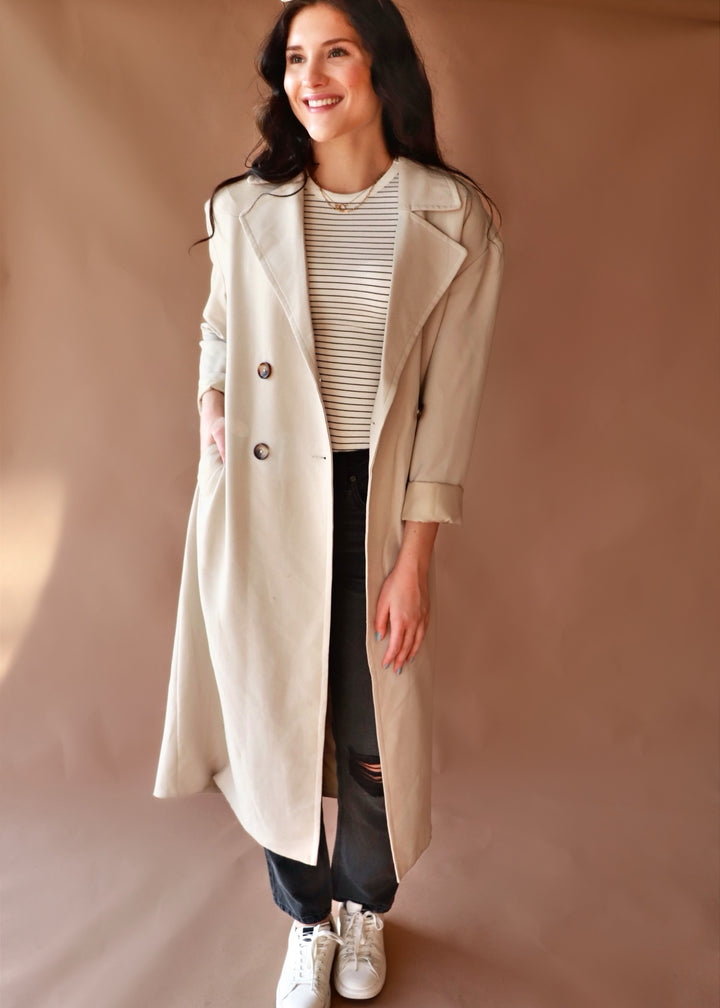 CLEARANCE FINAL SALE Dell Trench Coat