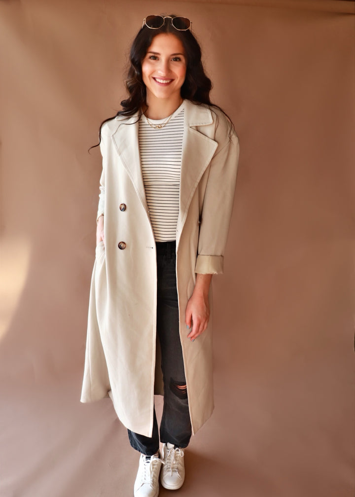 CLEARANCE FINAL SALE Dell Trench Coat