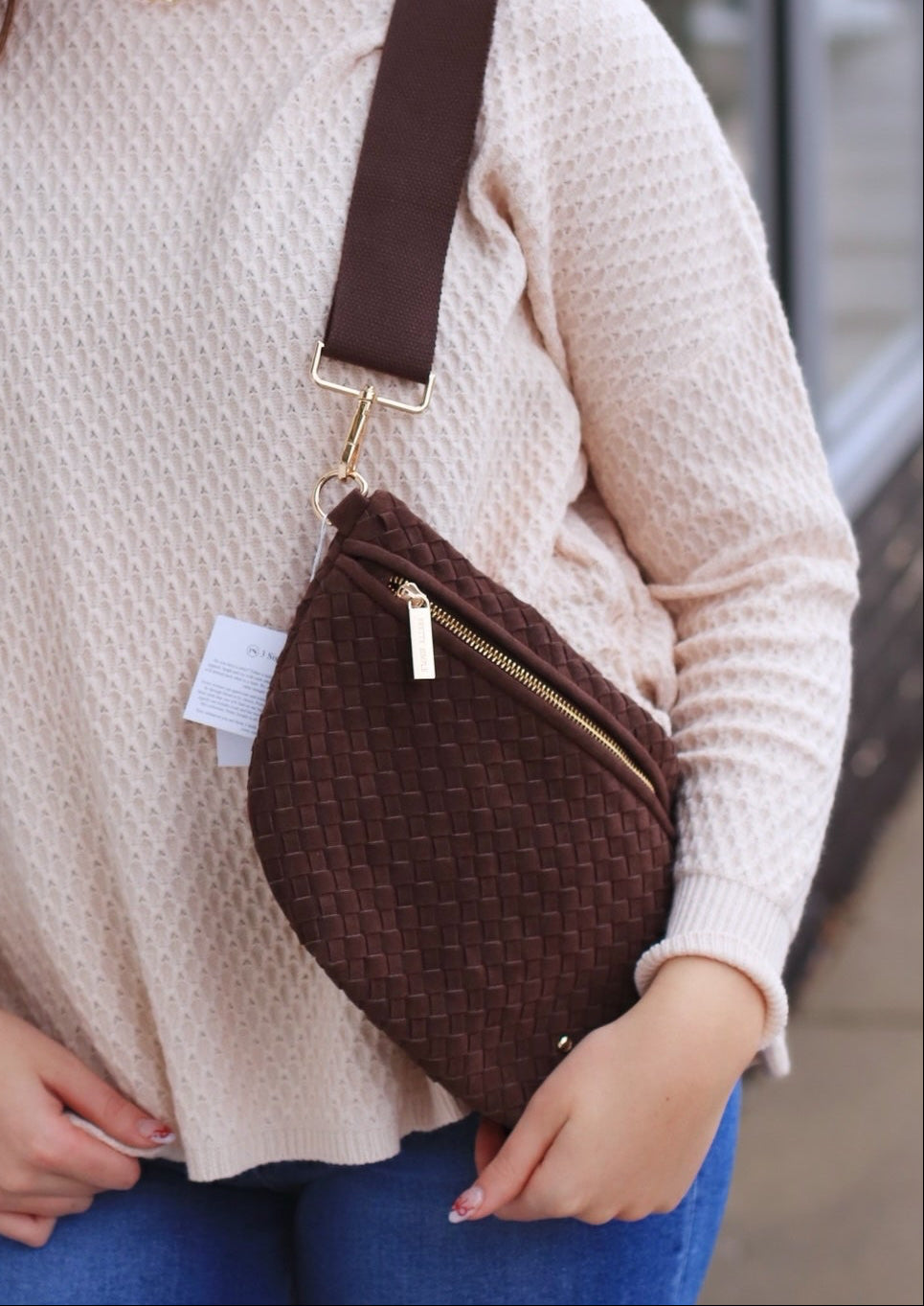 The Lowell Waffle Knit Sweater