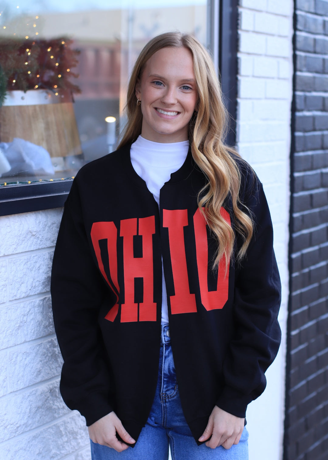 Black OHIO cardigan
