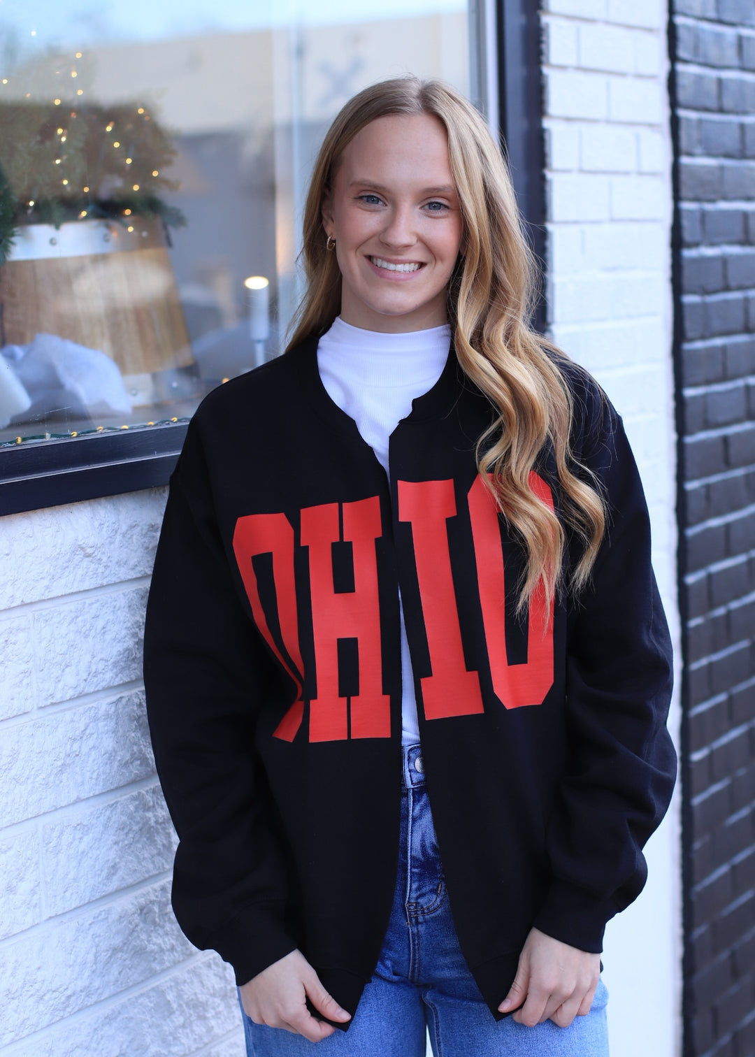 Black OHIO cardigan