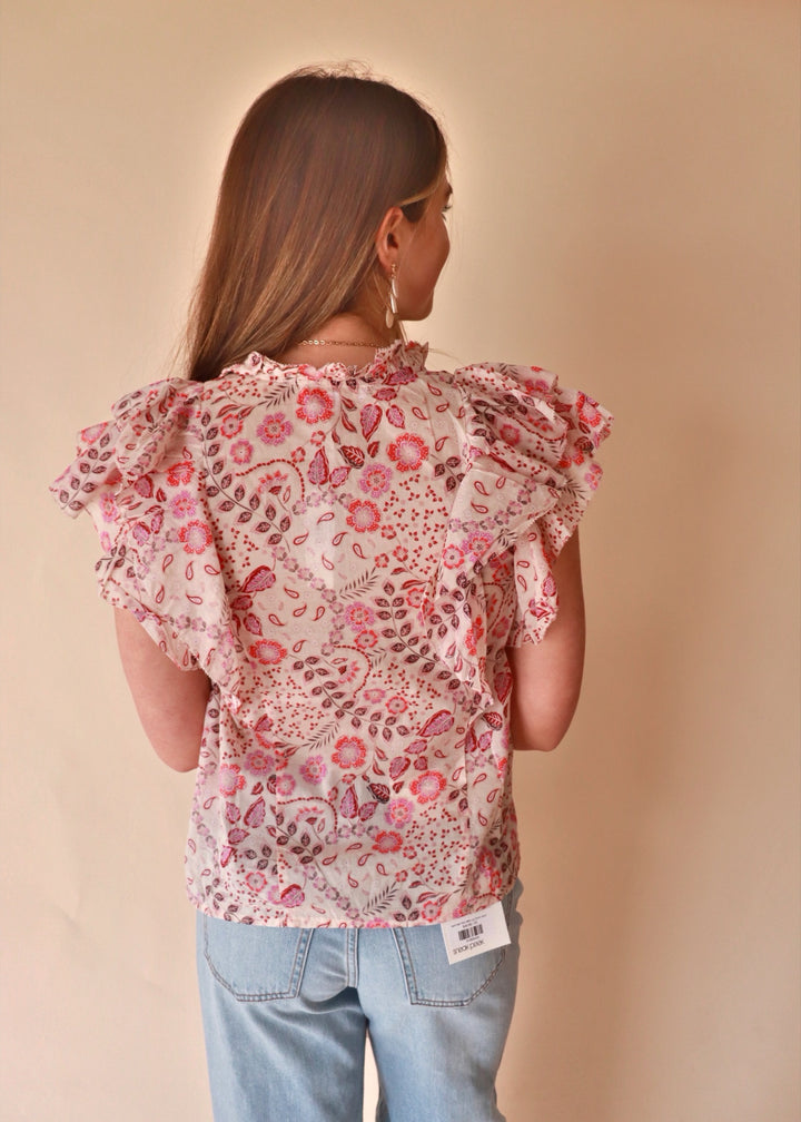 CLEARANCE FINAL SALE Camila Floral Print Top