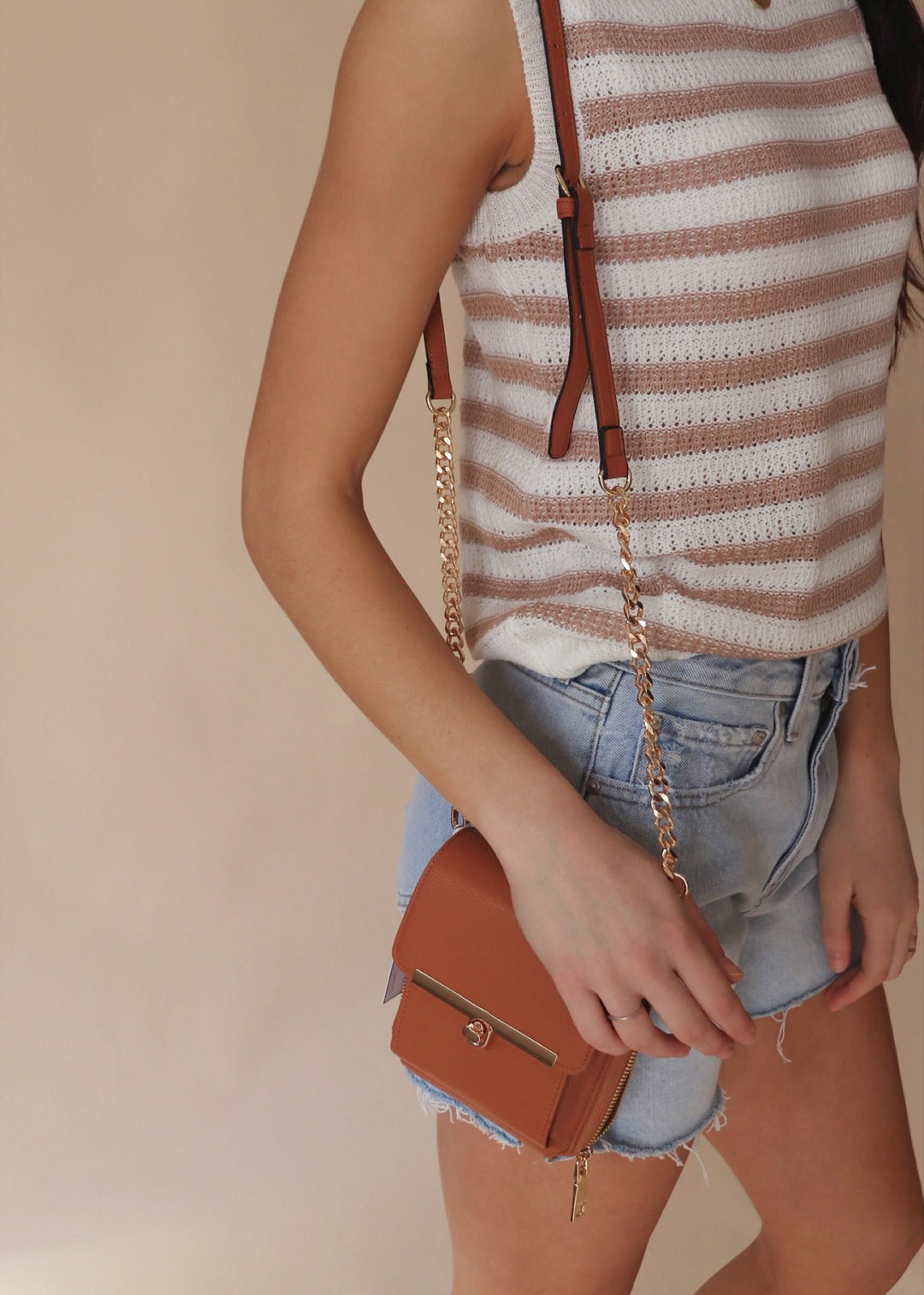 CLEARANCE FINAL SALE Odette Square Clutch/Crossbody