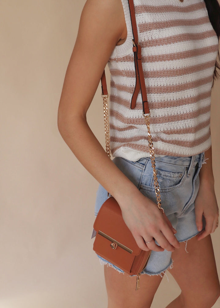 CLEARANCE FINAL SALE Odette Square Clutch/Crossbody