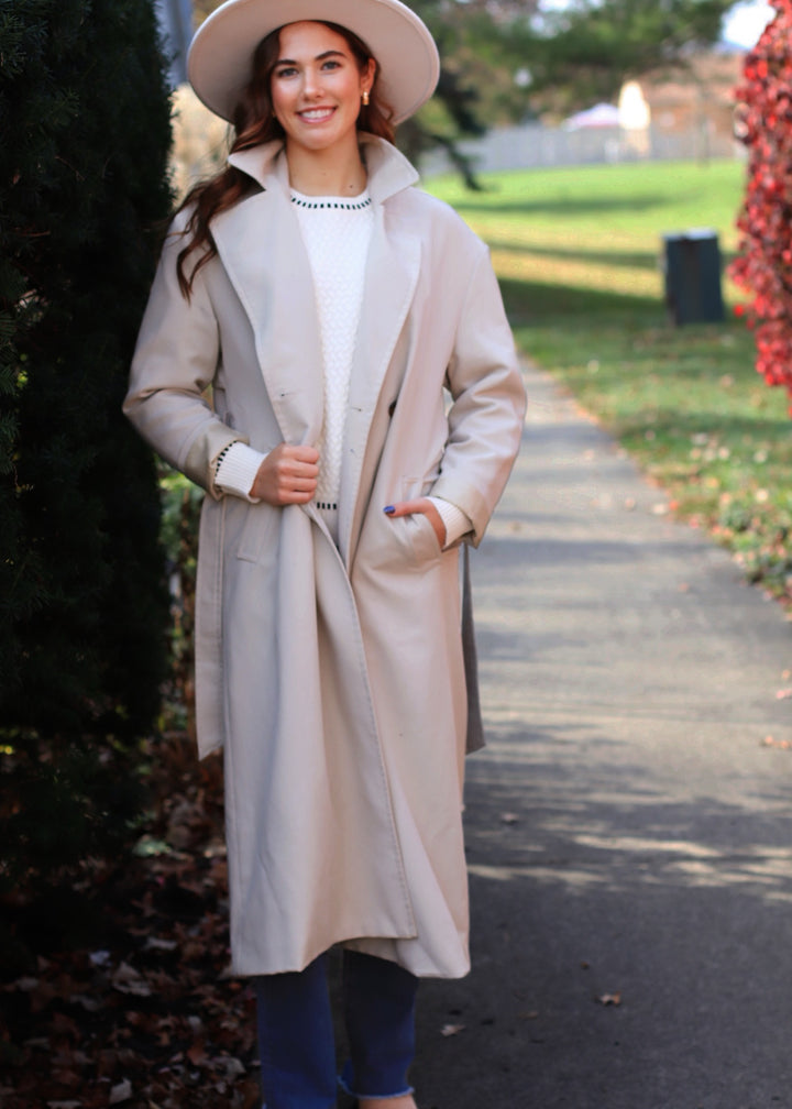 CLEARANCE FINAL SALE Dell Trench Coat