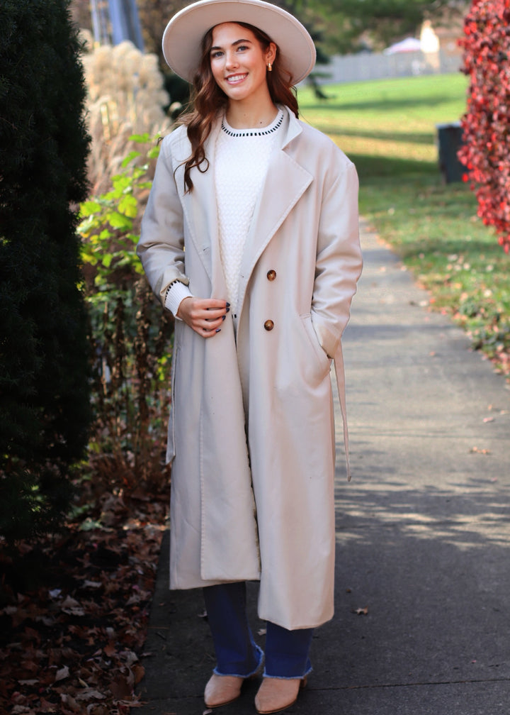 CLEARANCE FINAL SALE Dell Trench Coat