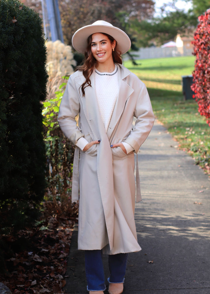 CLEARANCE FINAL SALE Dell Trench Coat