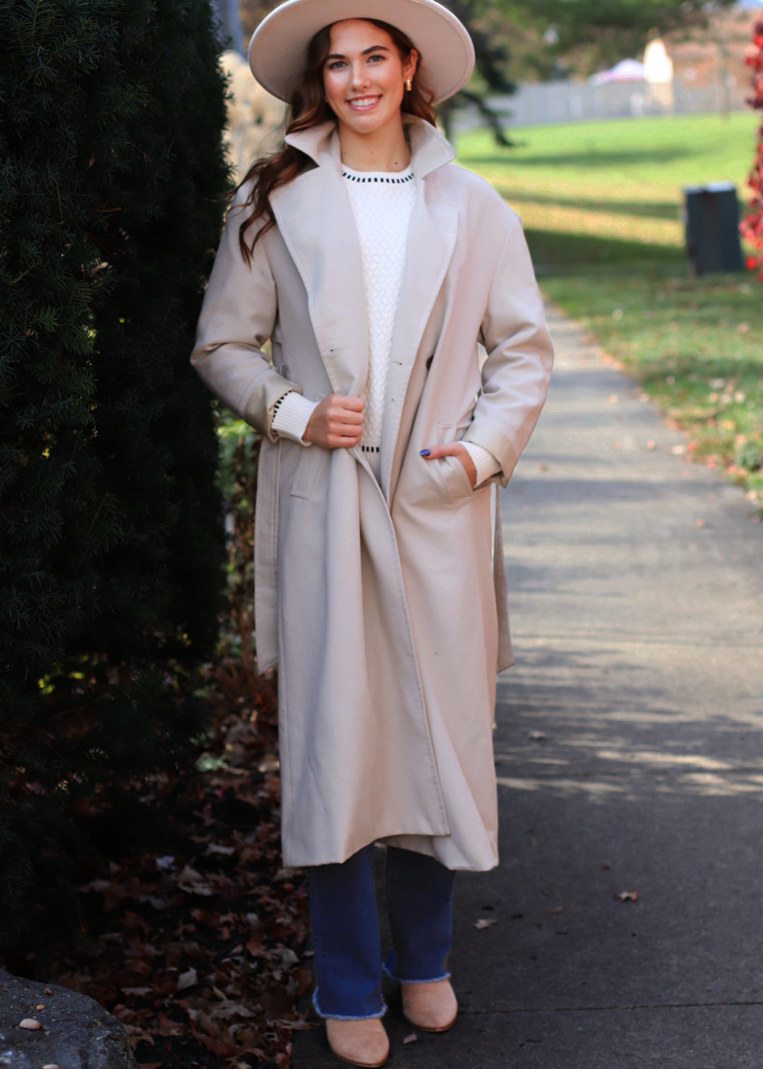 CLEARANCE FINAL SALE Dell Trench Coat