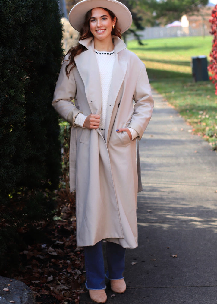 CLEARANCE FINAL SALE Dell Trench Coat