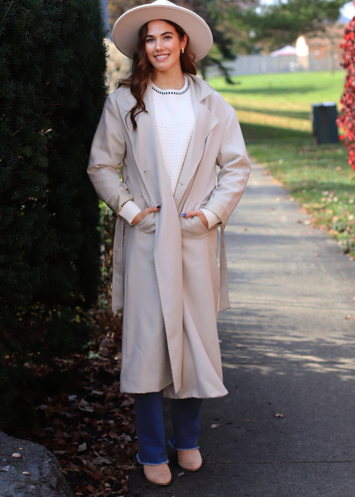 CLEARANCE FINAL SALE Dell Trench Coat