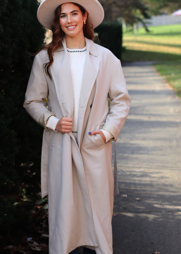 CLEARANCE FINAL SALE Dell Trench Coat