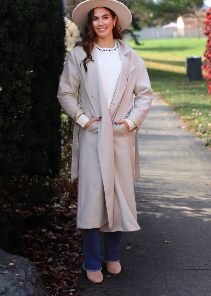 CLEARANCE FINAL SALE Dell Trench Coat