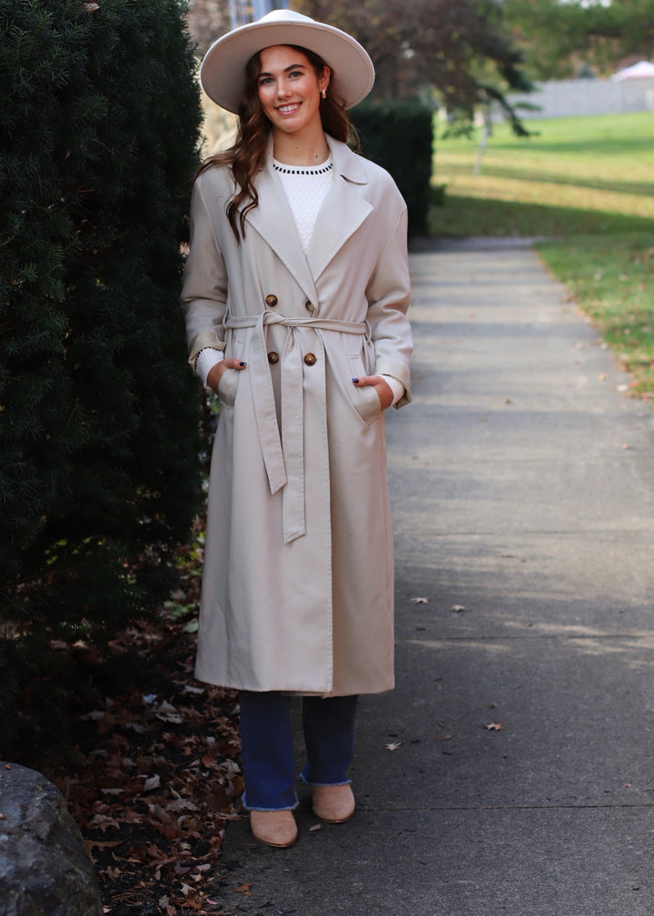 CLEARANCE FINAL SALE Dell Trench Coat