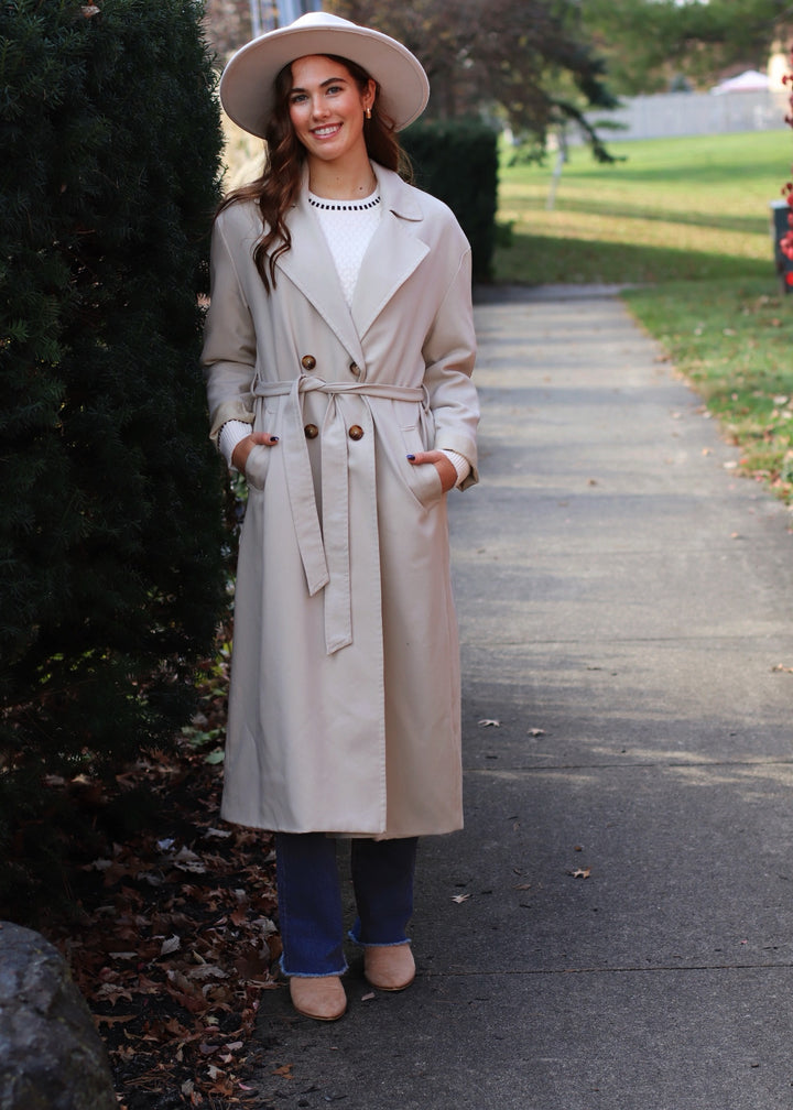 CLEARANCE FINAL SALE Dell Trench Coat