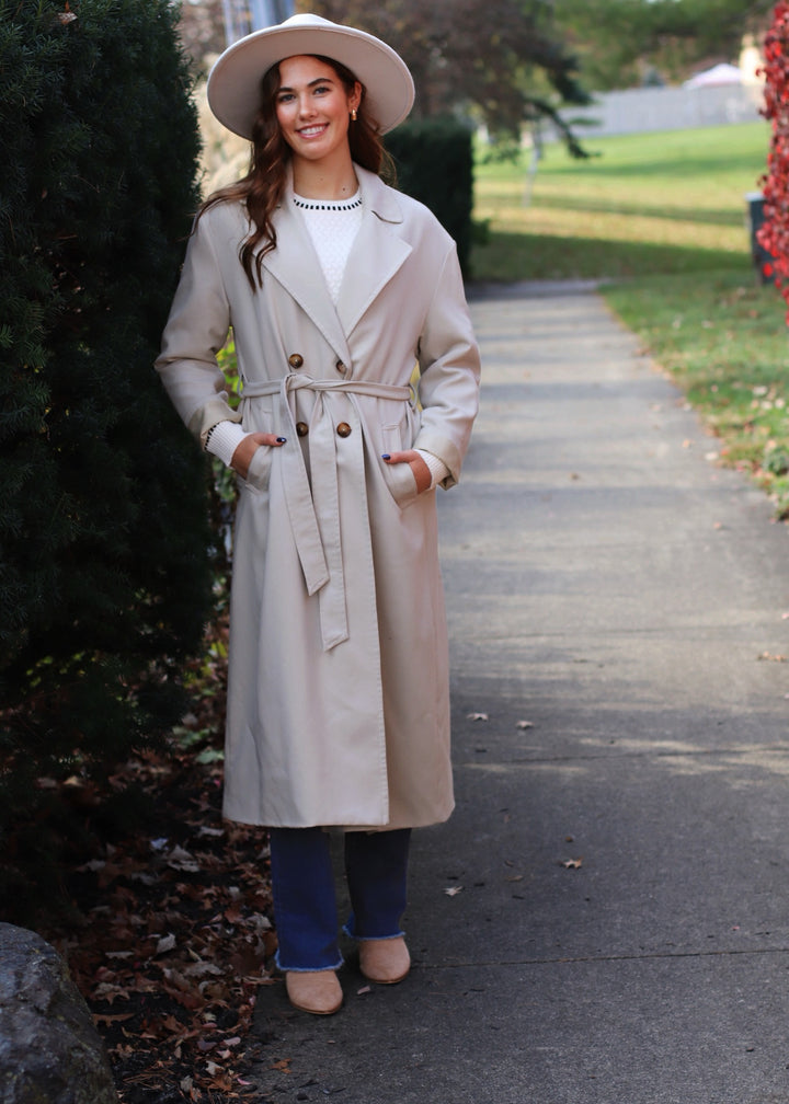 CLEARANCE FINAL SALE Dell Trench Coat