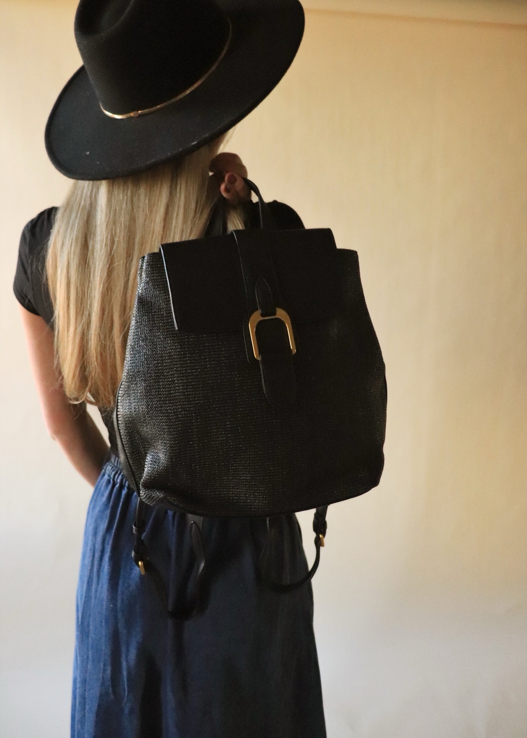 Avani Large Buckle Flapover Backpack
