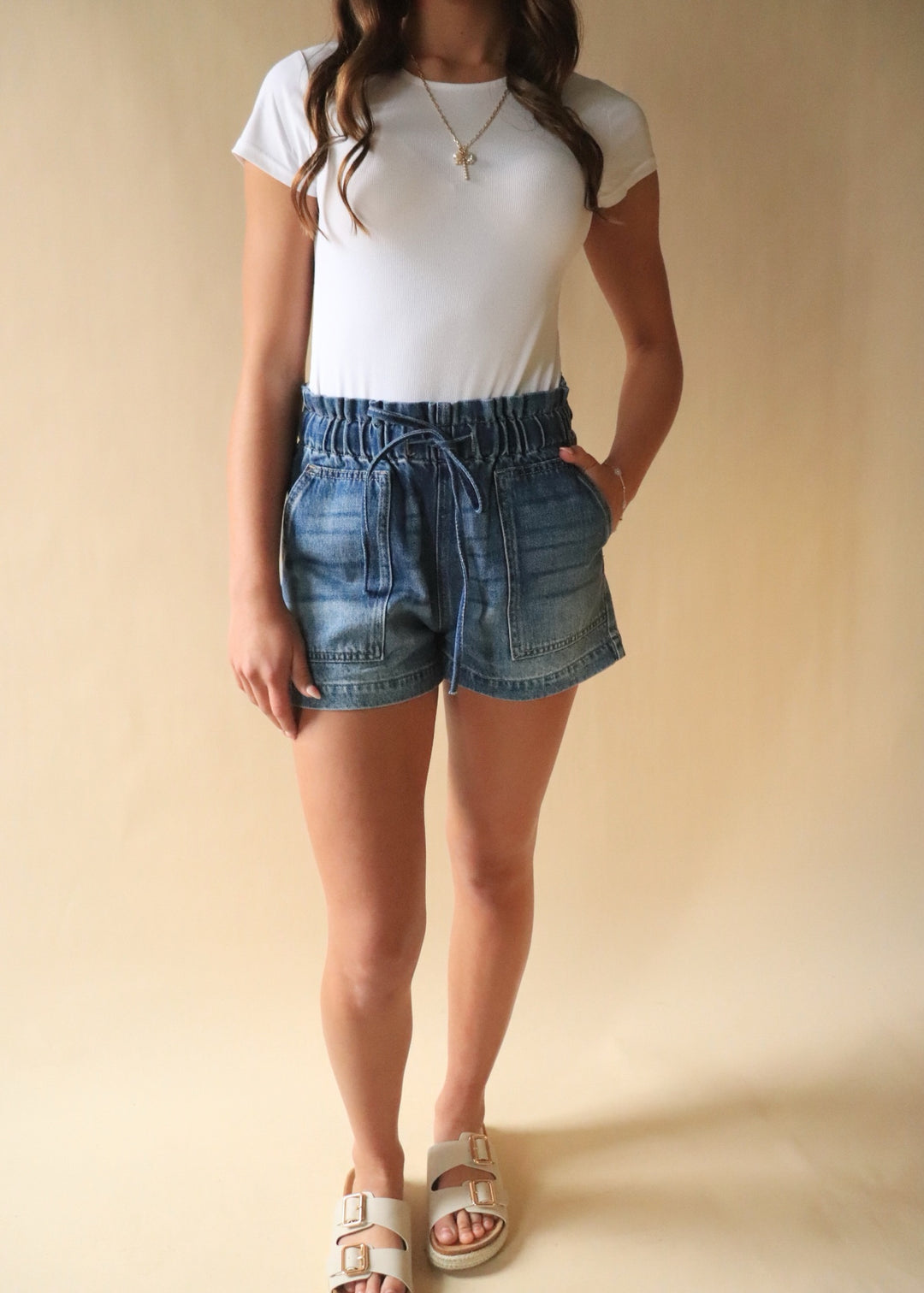 Belle Paper Bag Shorts