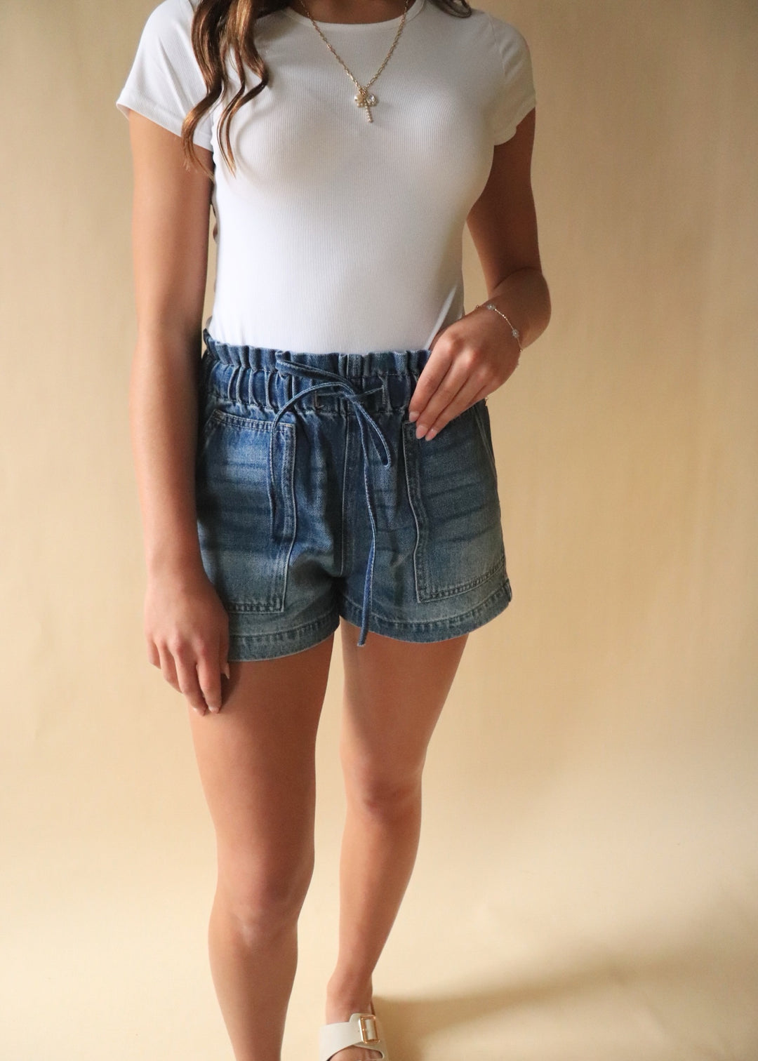 Belle Paper Bag Shorts