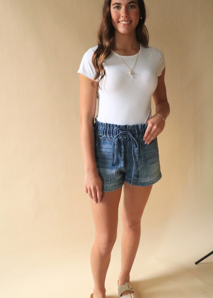 Belle Paper Bag Shorts