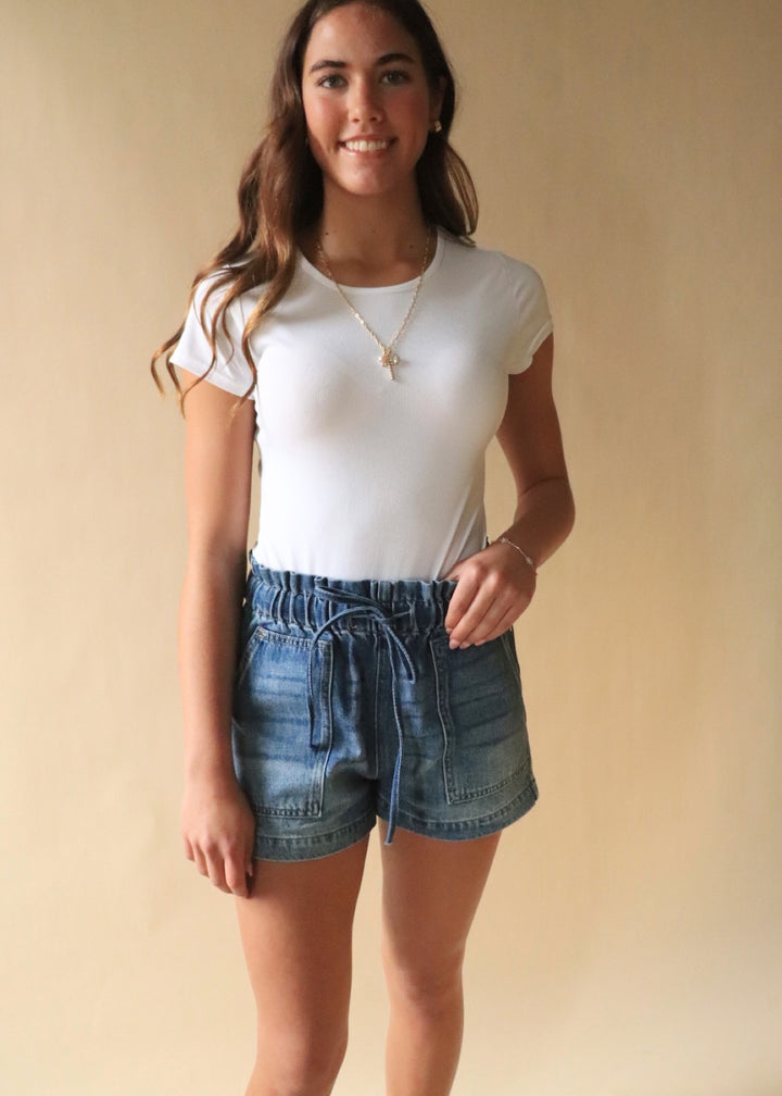 Belle Paper Bag Shorts