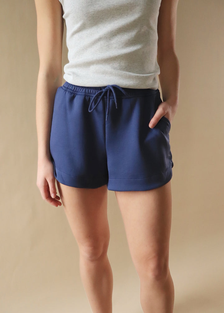 Scuba Shorts in Blue Indigo