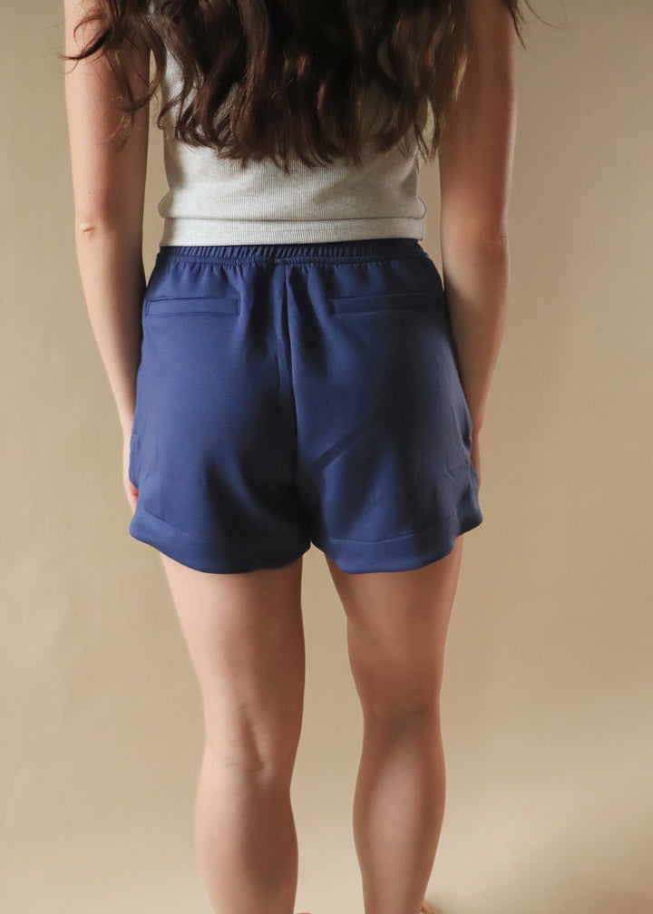 Scuba Shorts in Blue Indigo