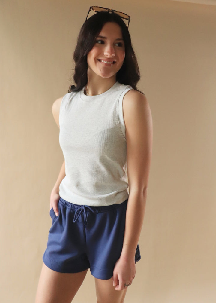 Scuba Shorts in Blue Indigo