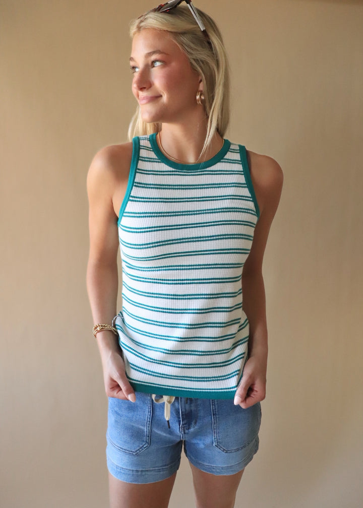 Laurel Waffle Sweater Tank