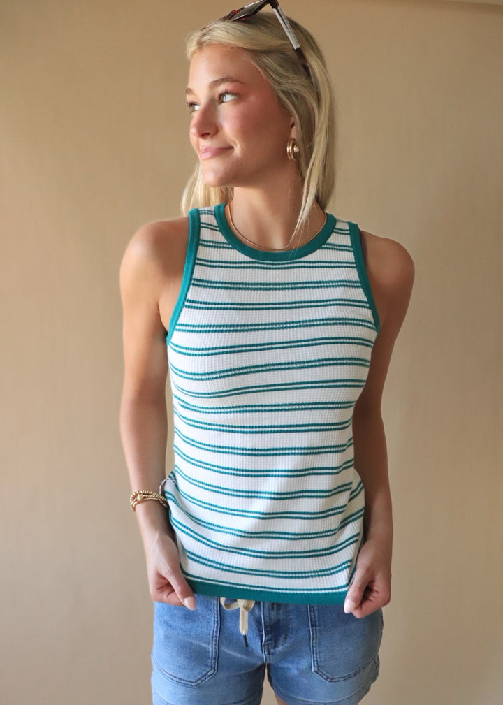 Laurel Waffle Sweater Tank